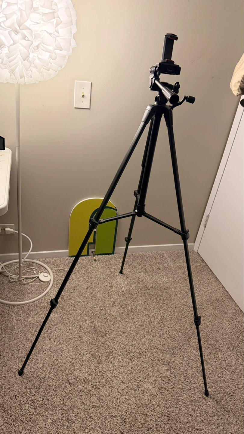 SUNPAK 5858DLX Tripod with Phone Mount - photo 5