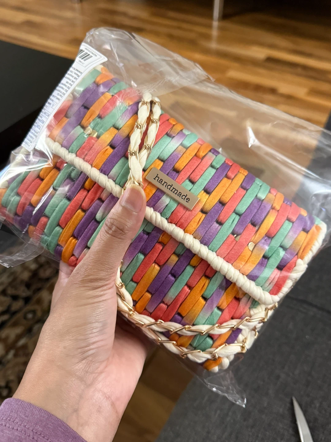 Hand made purse