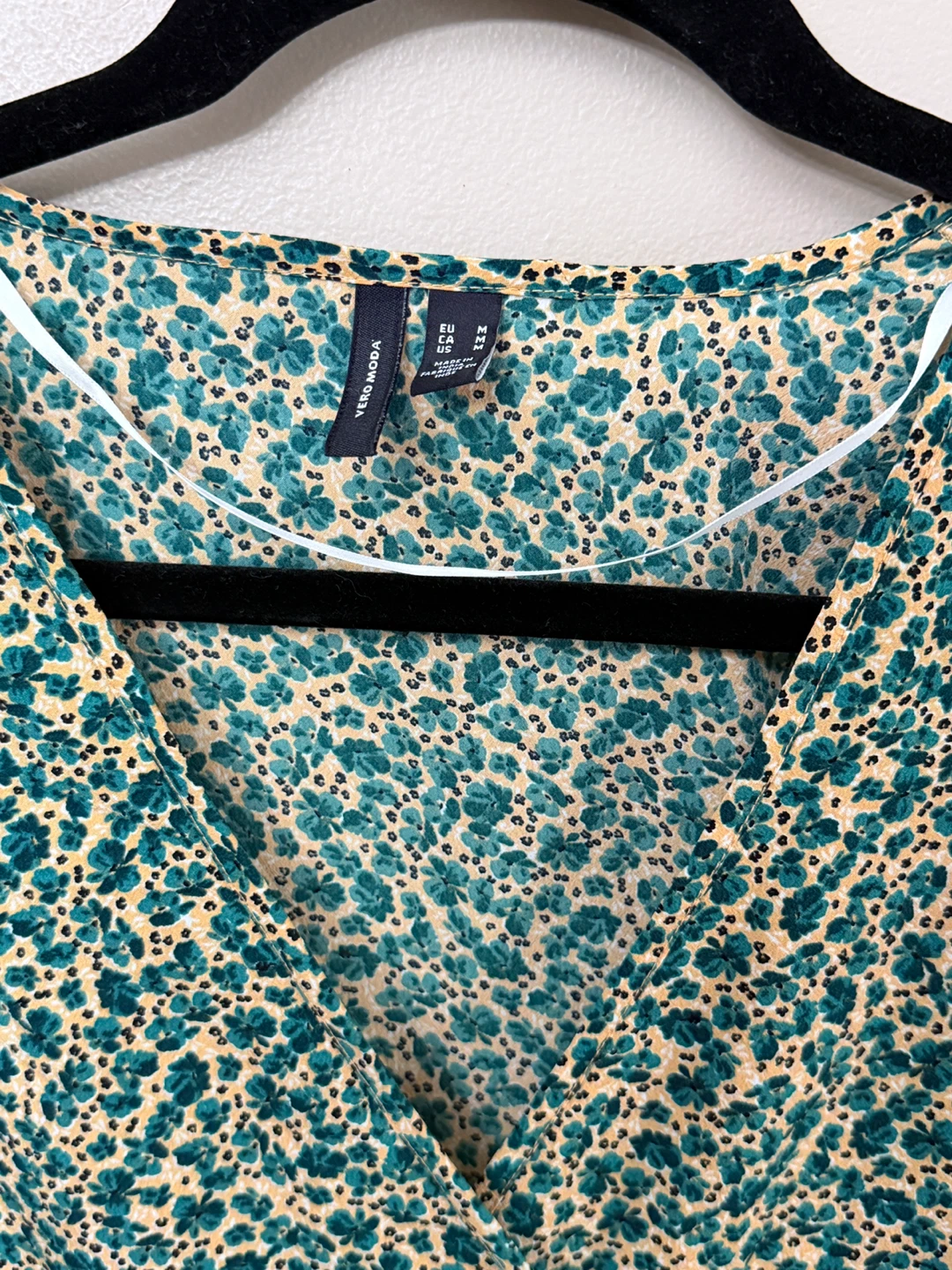 Vero Moda Floral Wrap Dress - Size M - photo 5