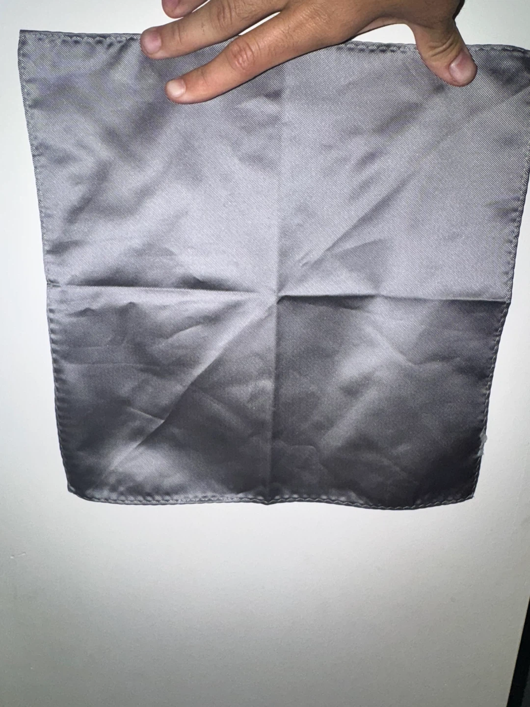 Bellissimo Silver Tie and Pocket Square Set - photo 5
