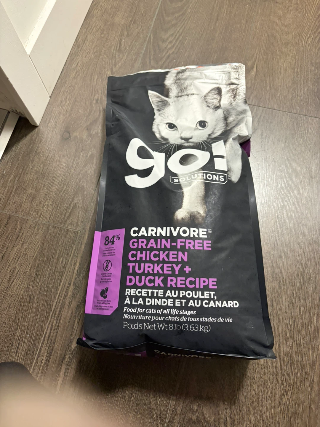 Cat food - go! Solution