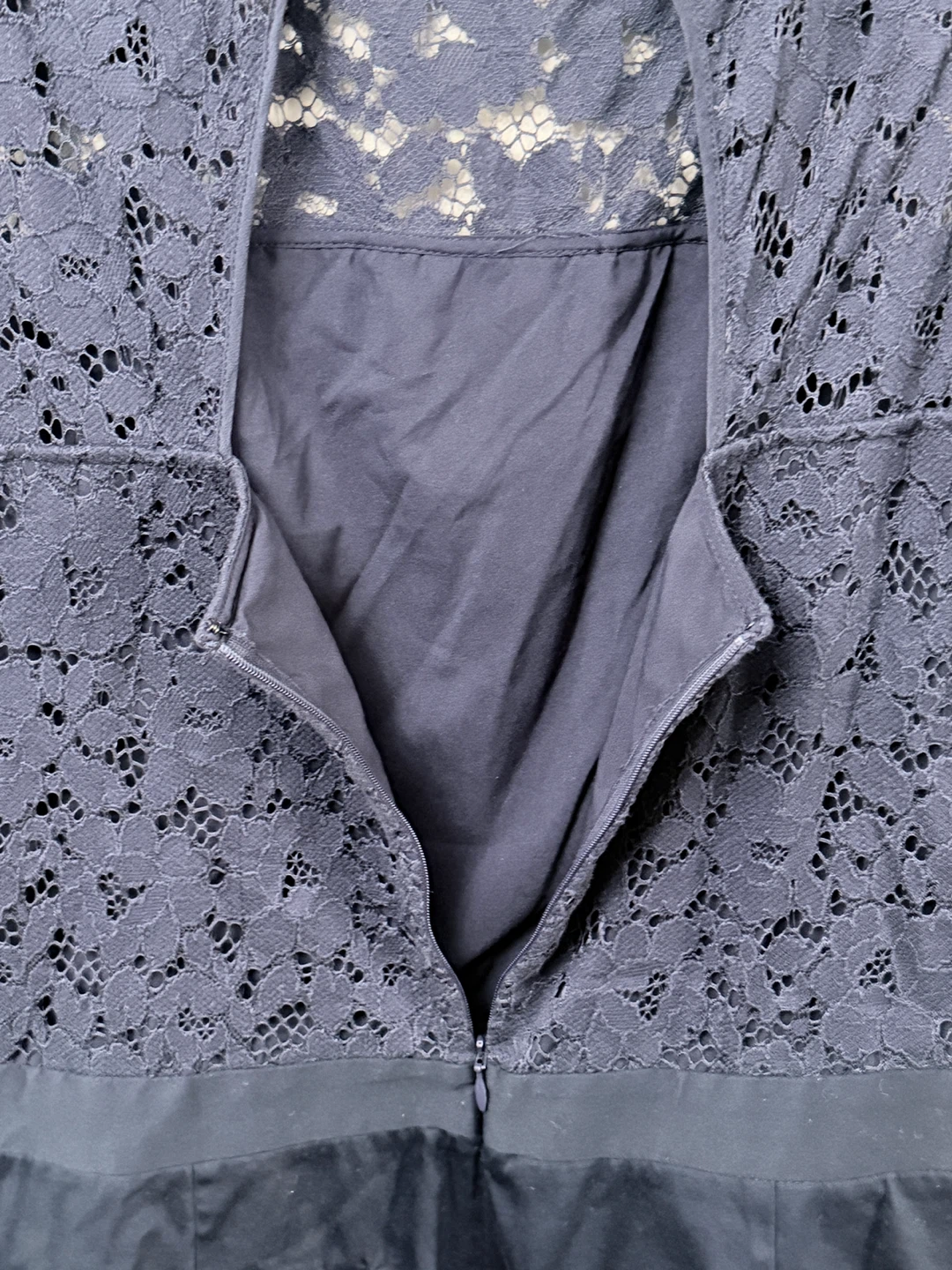 Club Monaco Navy Blue Lace Romper Dress Size 10 - photo 5