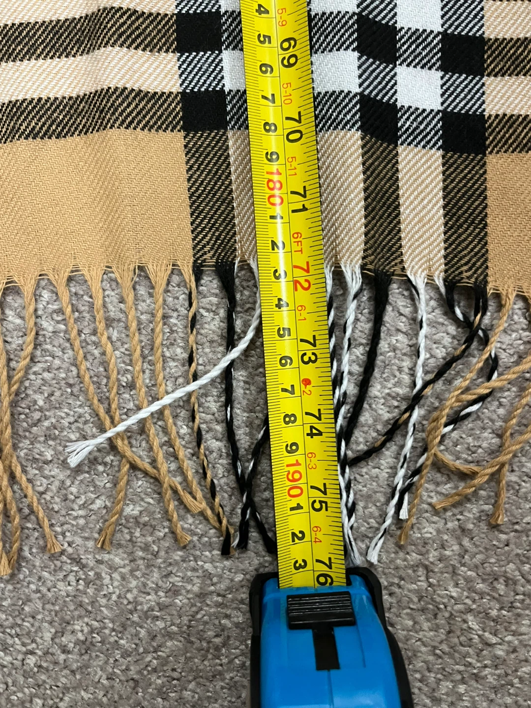 ‼️ summer sale no‼️Burberry Check Scarf - photo 3