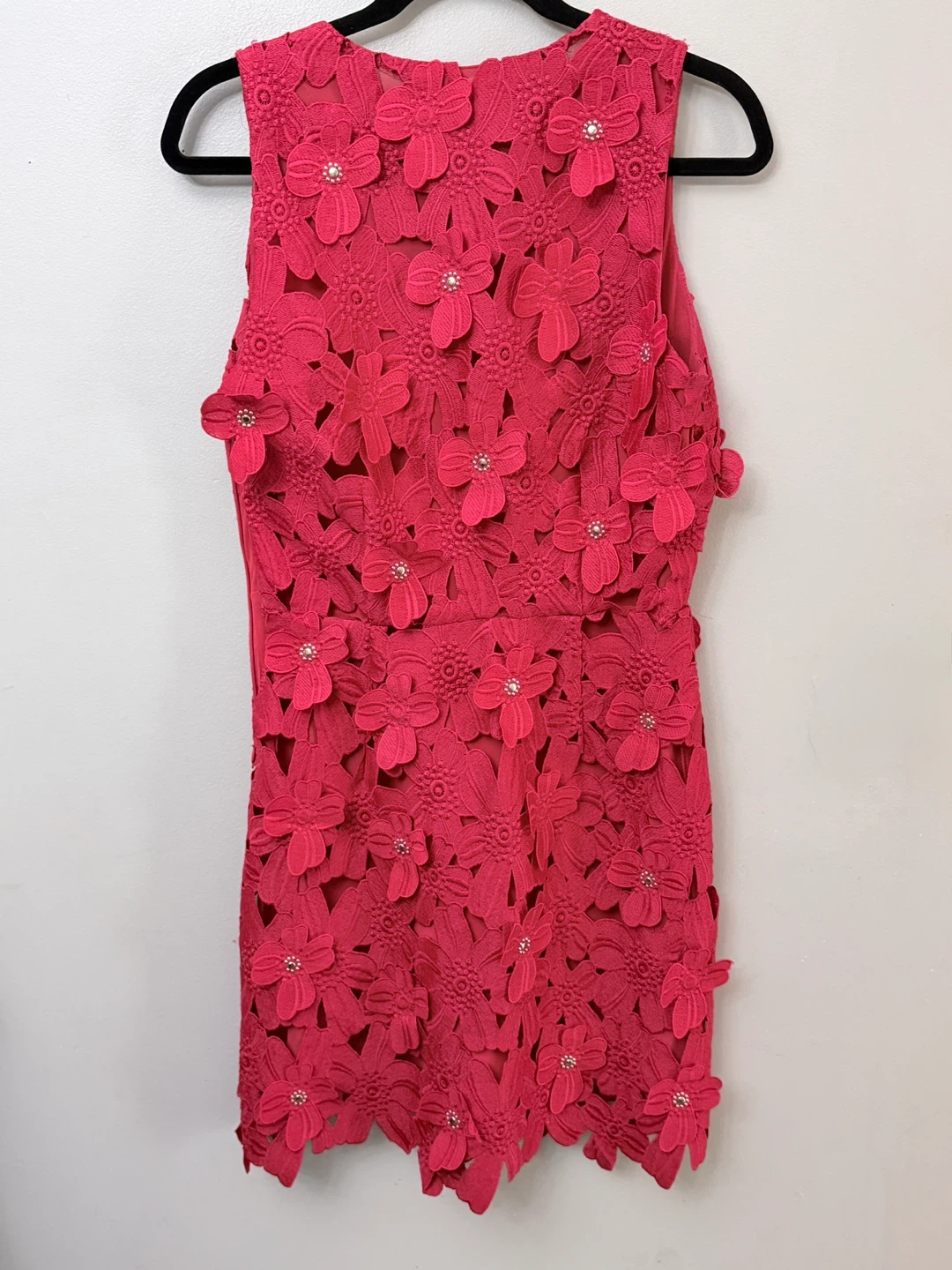 Michael Kors 3D Floral Lace Cocktail Dress - Size 4 - photo 5