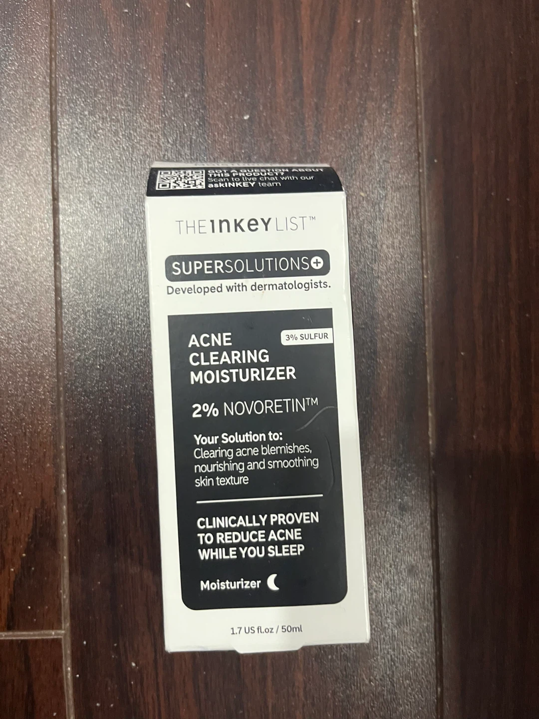 ⚽ The INKEY List Acne Clearing Moisturizer 50ml