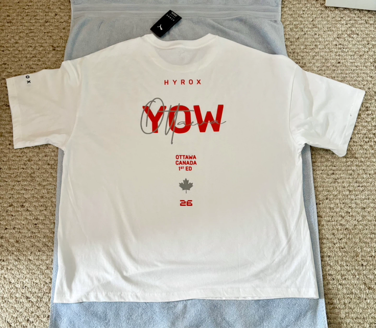 PUMA x Hyrox OTTAWA 2026 City Lifestyle Tee, Men’s Size XXL *NEW - photo 2