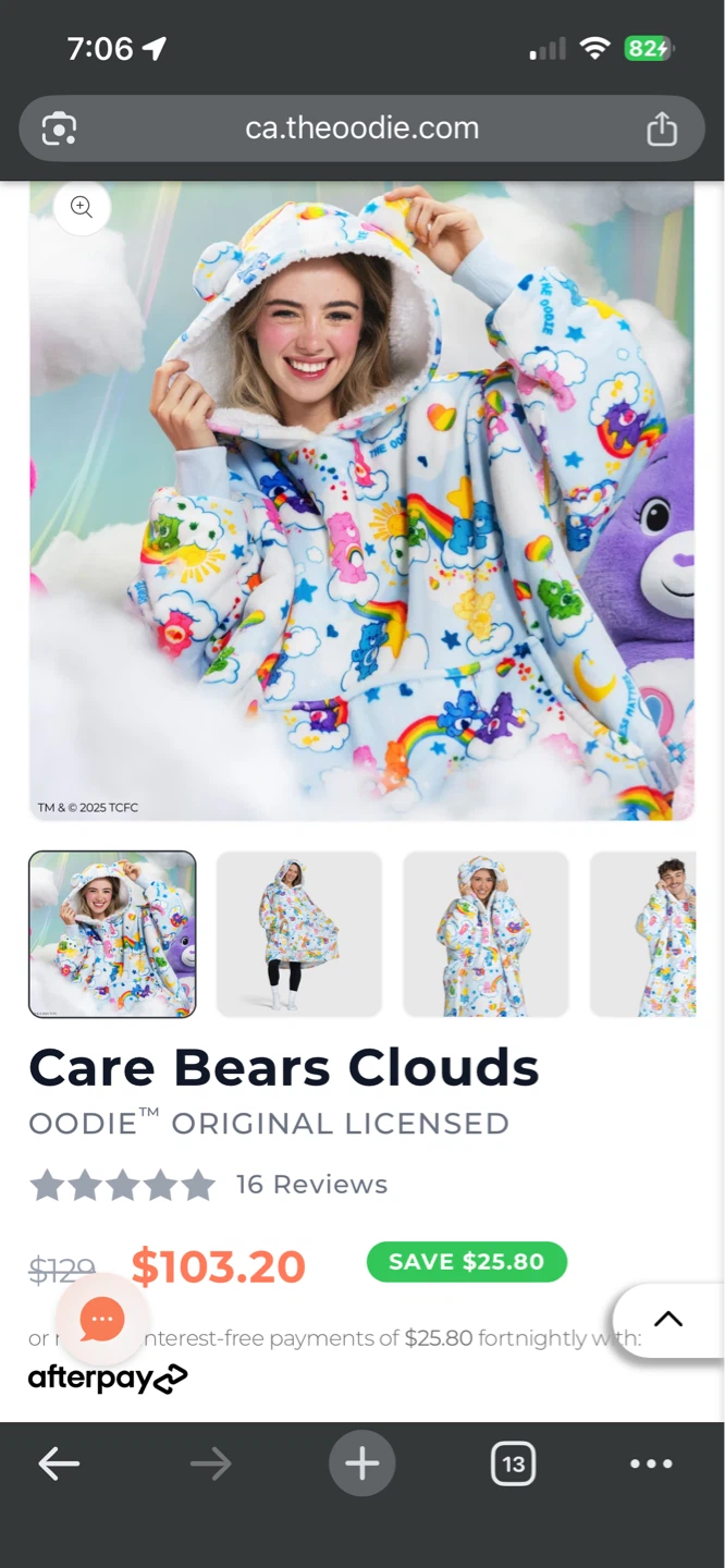 Oodie Care Bears Clouds - photo 3