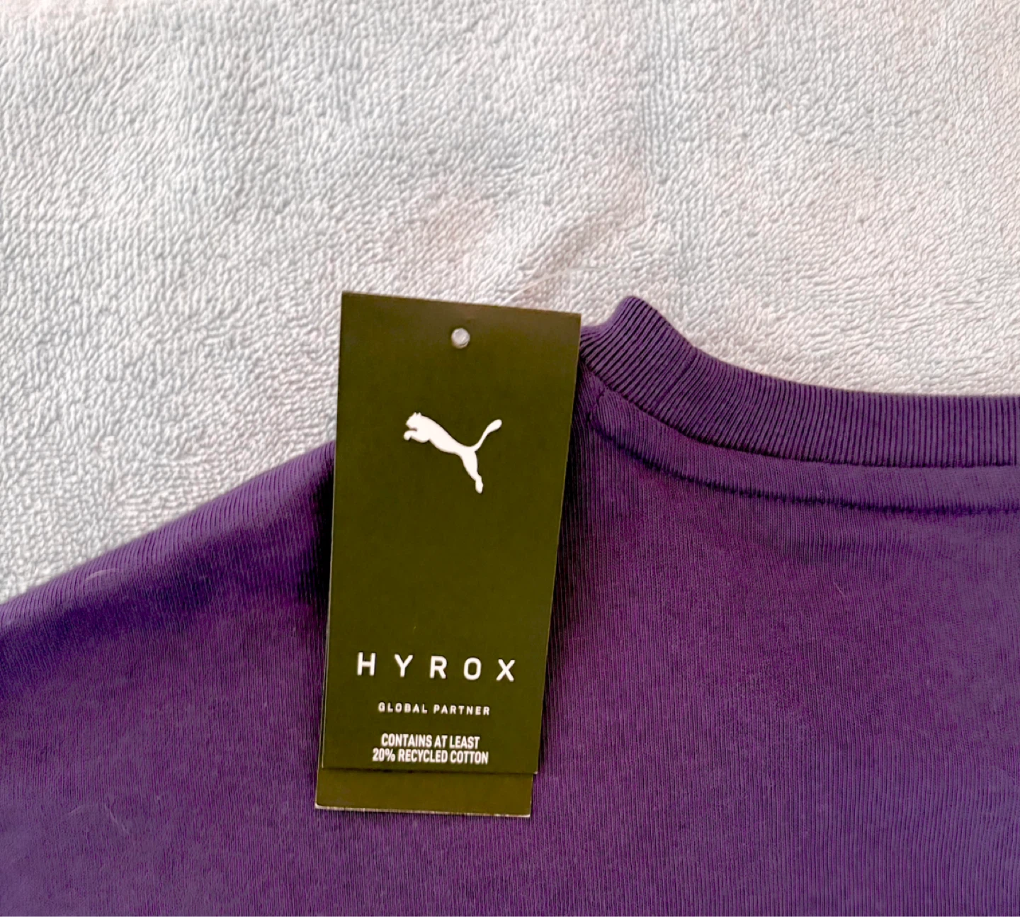 PUMA x Hyrox OTTAWA 2026 Purple Crop Top, Women’s Size L *NEW - photo 4