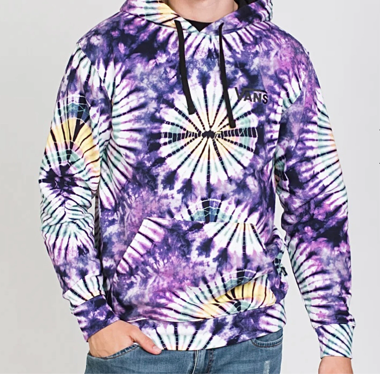 Vans Tie Dye Hoodie Mens/Youth Boys Size Small, Medium NEW - photo 2