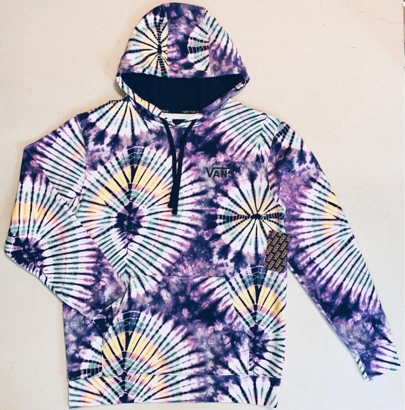 Vans Tie Dye Hoodie Mens/Youth Boys Size Small, Medium NEW