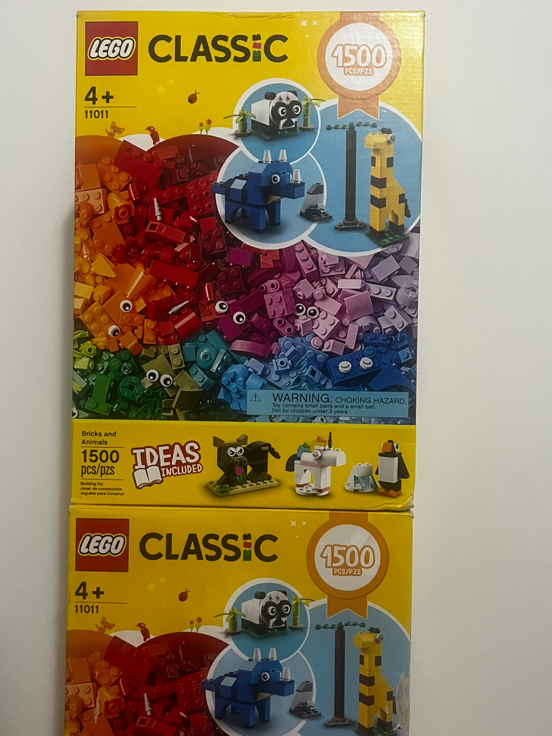 LEGO Classic Bricks and Animals 1500 pcs