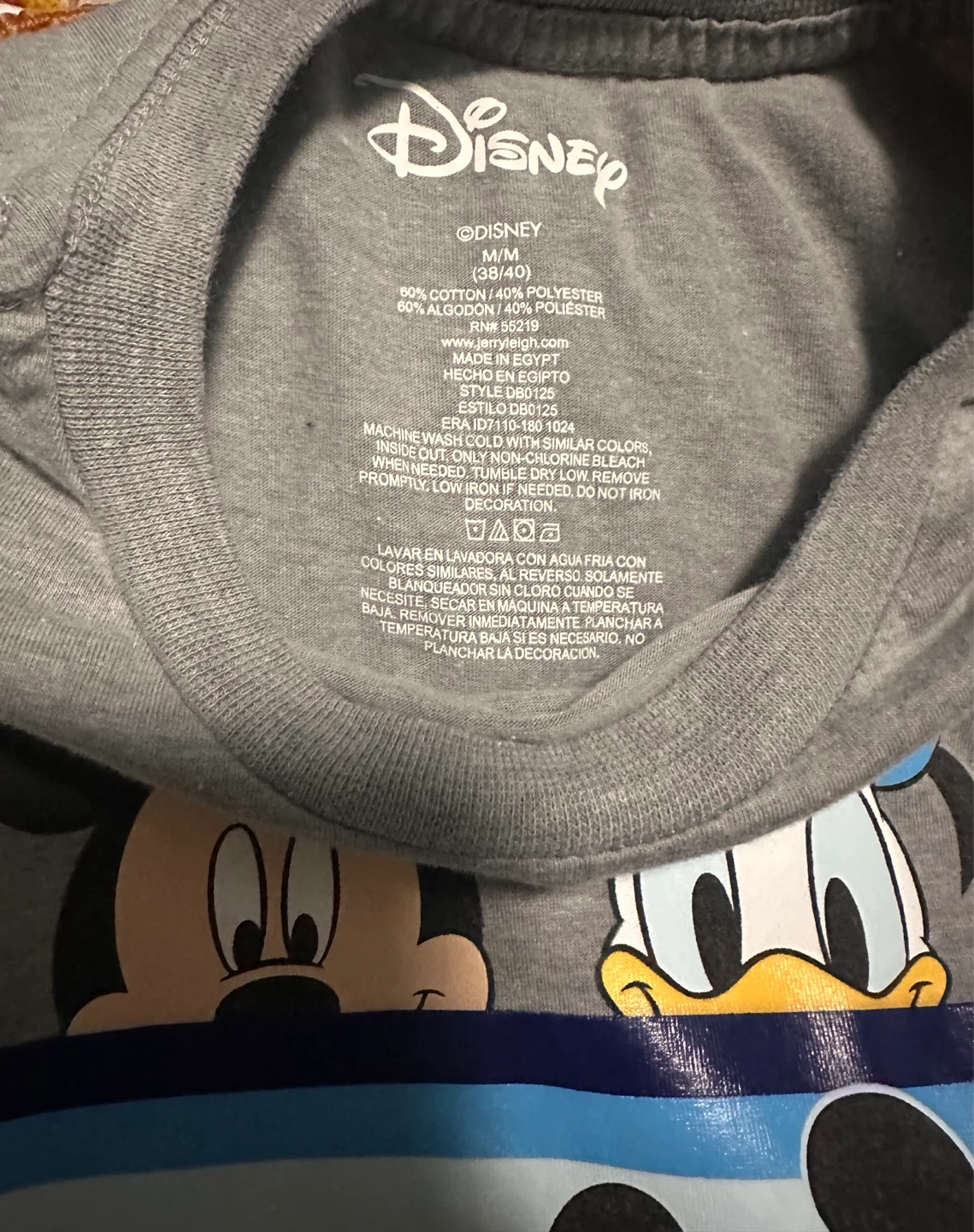 Disney Mickey Mouse Family Vacation T-Shirt - photo 3