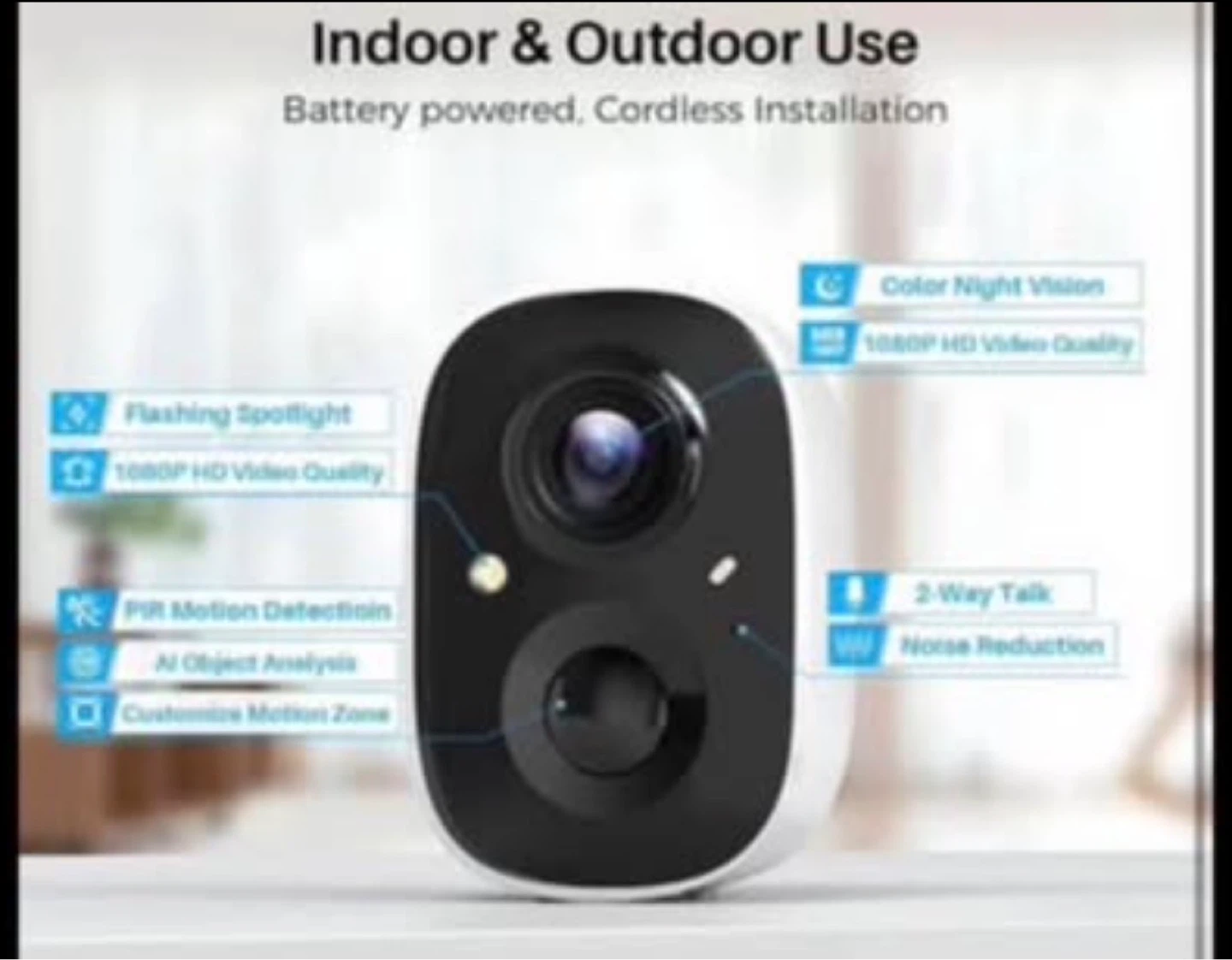 Wireless Security Camera - - photo 3