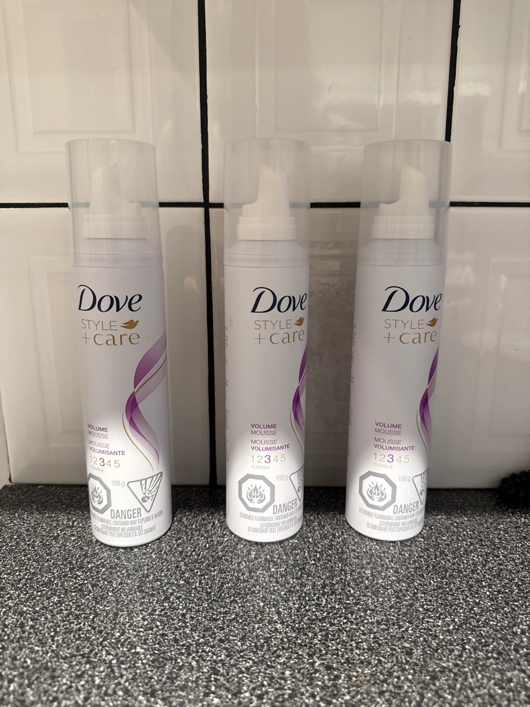 ⚽️Dove Style + Care Volume Mousse x 3