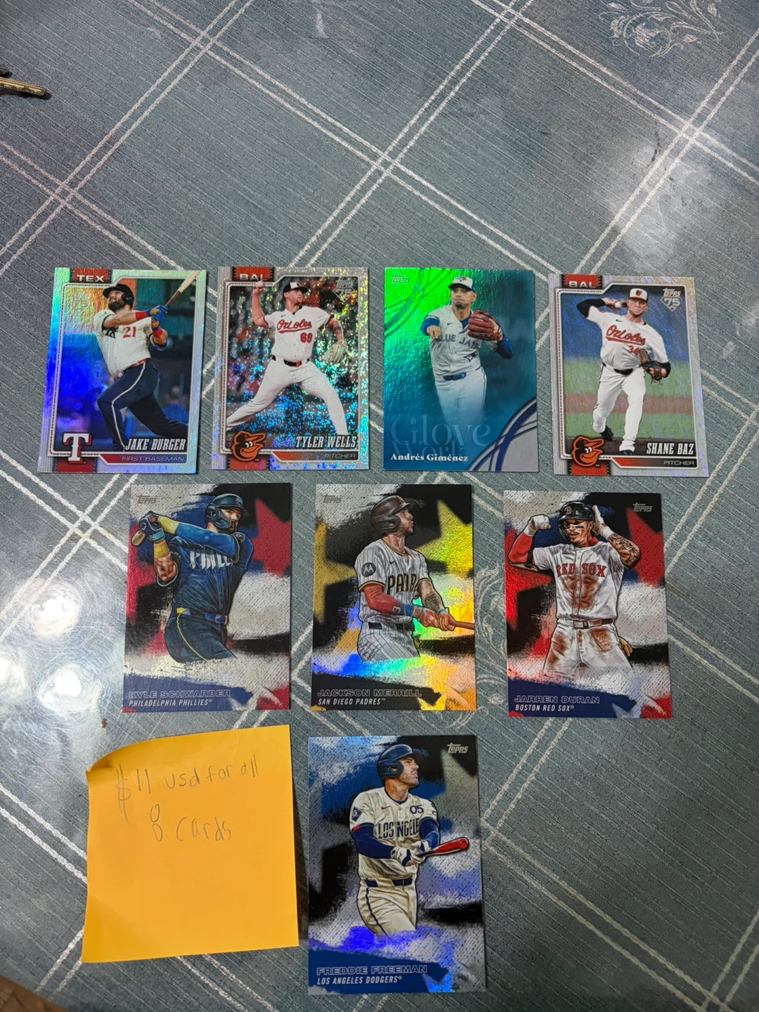 Topps Baseball Cards Collection