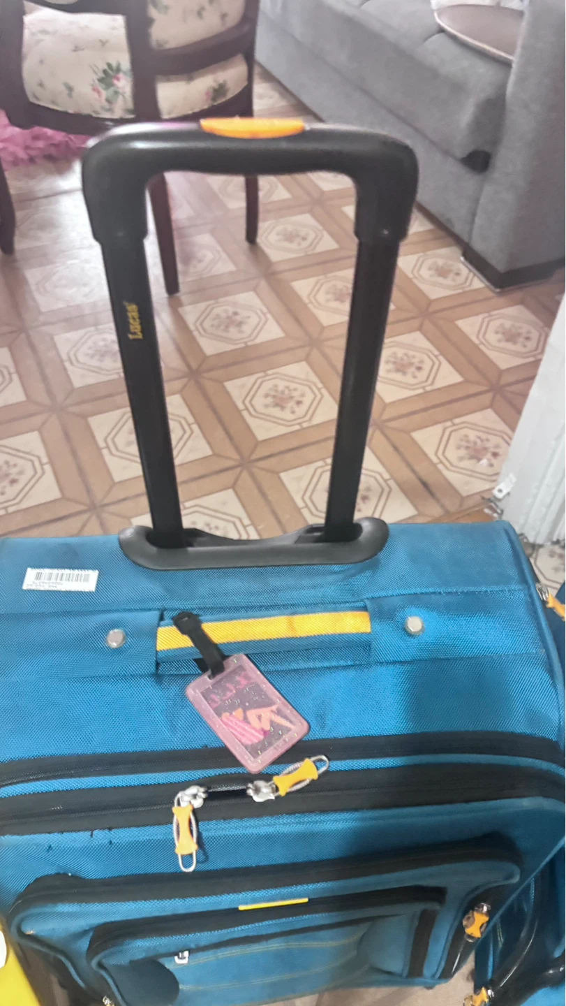 ⚽ Lucas Teal Blue Luggage Set - photo 4