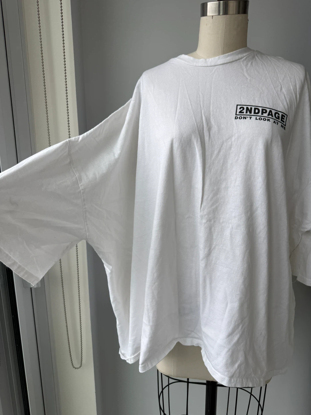 ⚽️2NDPAGE Don't Look At Me Long Sleeve T-Shir- one size - photo 2