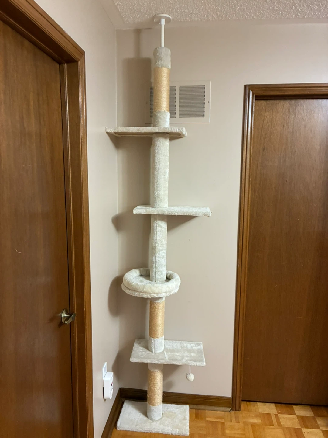 Tall Cat Tree Condo with Platforms and Hammock - photo 2