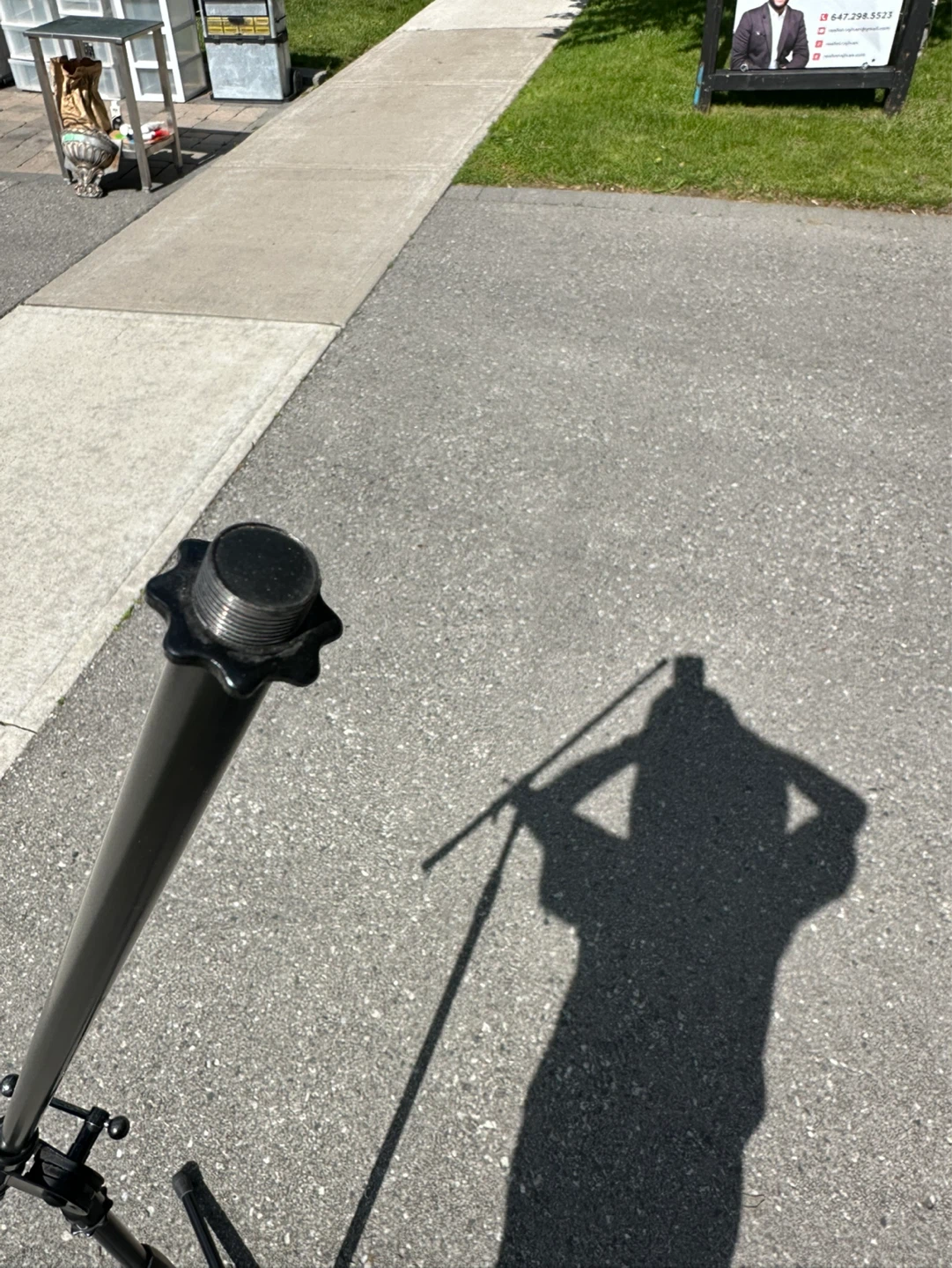 Black Microphone Stand - photo 2
