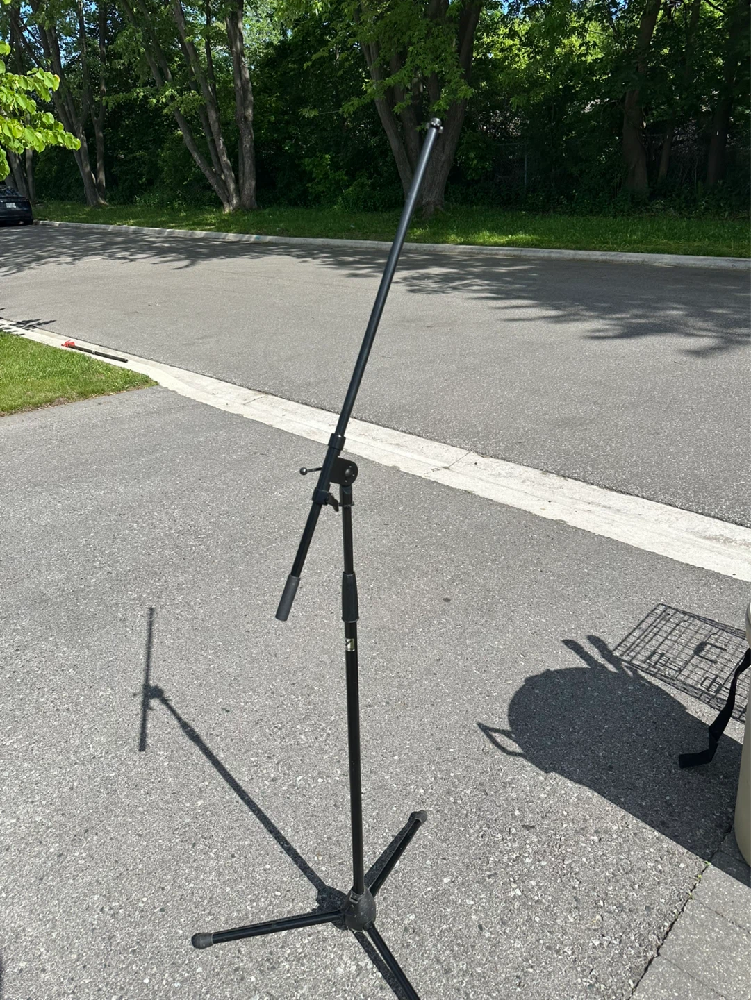 Black Microphone Stand - photo 4