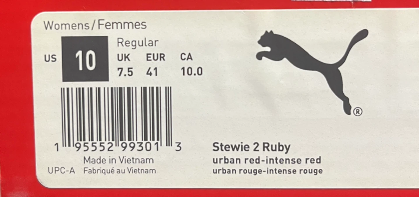 Puma Stewie 2 Ruby Basketball Shoes - Women's US 10 - photo 4