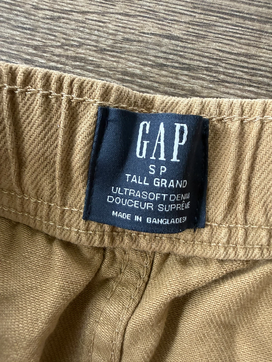 ⚽️GAP Tall Ultasoft Denim Trousers size small - photo 4