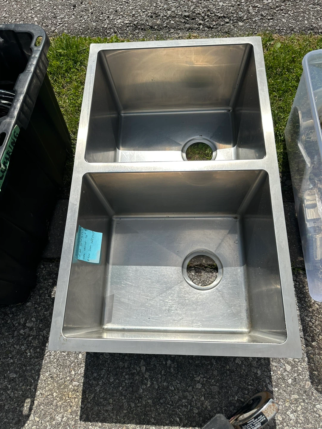 Double Stainless Steel Kitchen Sink