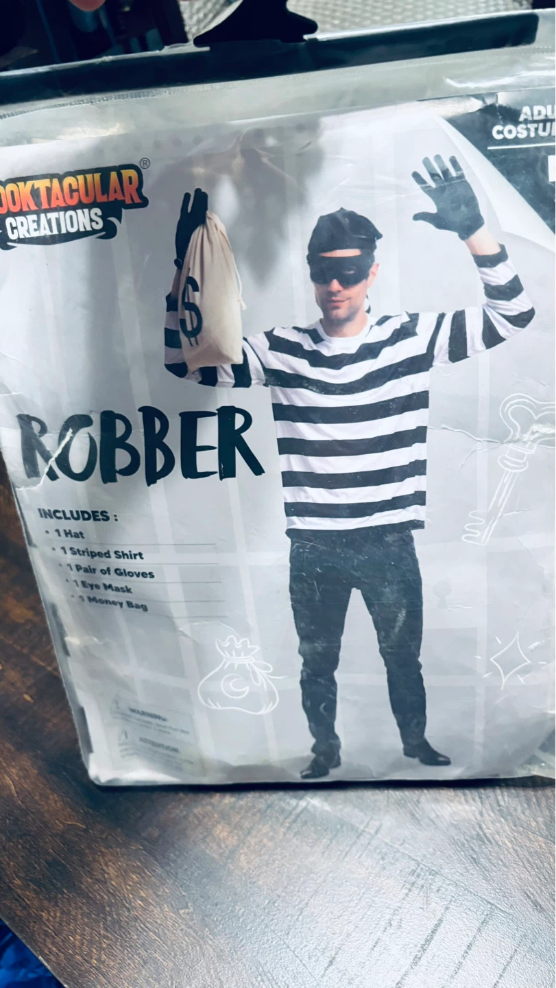 ⚽ Spooktacular Creations Robber Costume - Adult Medium