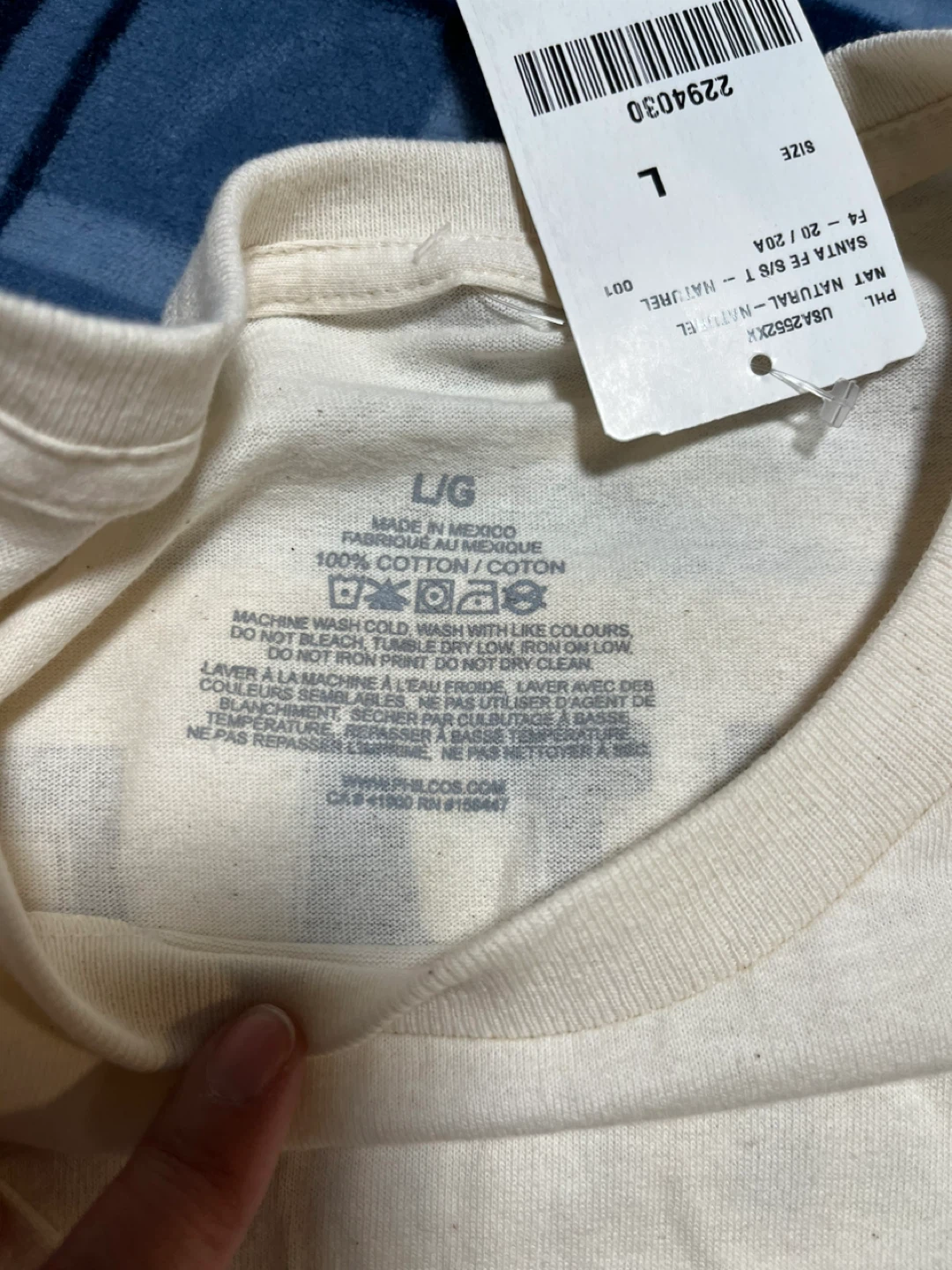 Cream Santa Fe New Mexico Graphic T-Shirt Size L - photo 3