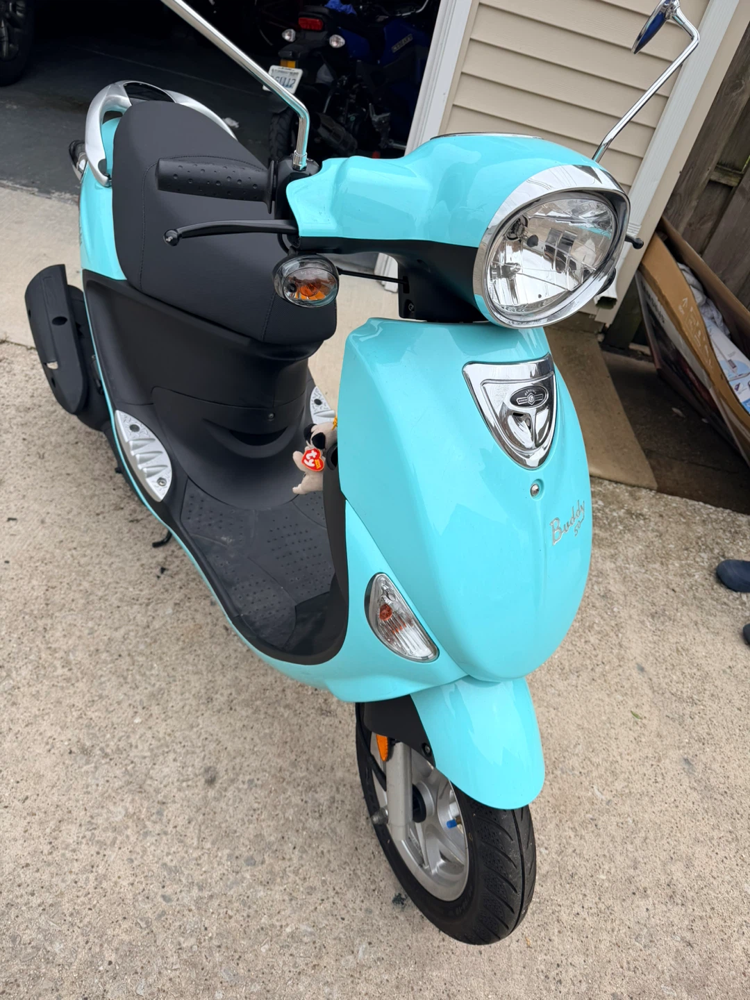 Genuine Scooter Company Buddy 125cc Scooter - Teal - photo 2