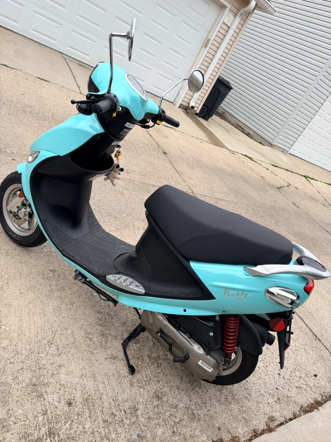 Genuine Scooter Company Buddy 125cc Scooter - Teal - photo 3