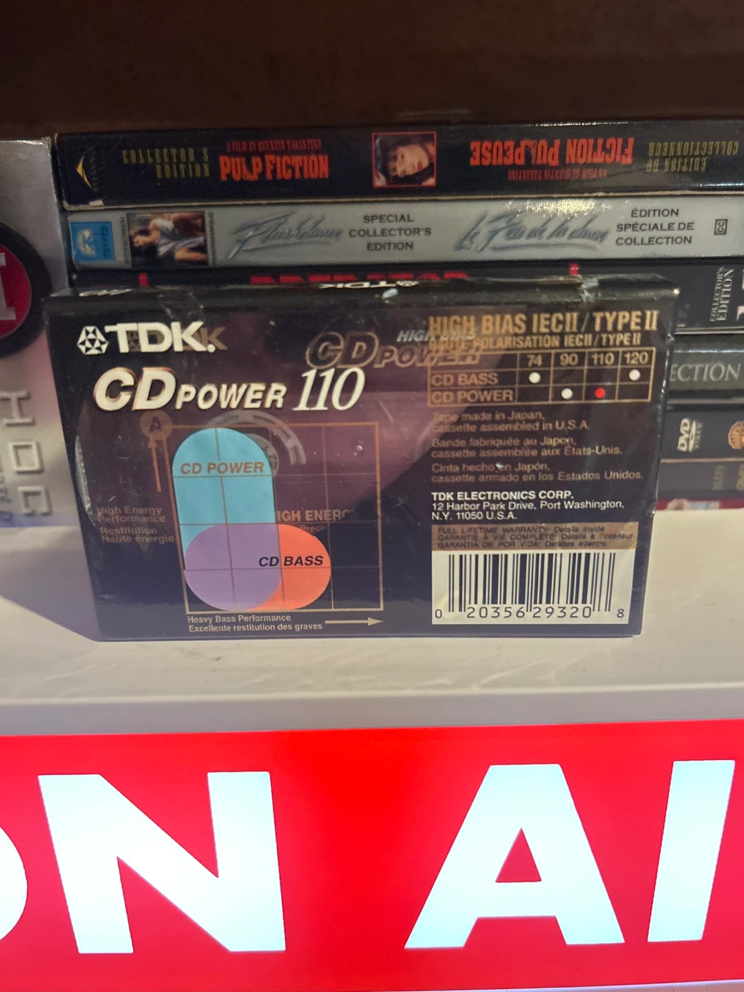 TDK CDPower 110 High Bias IEC/Type II Cassettes - photo 2