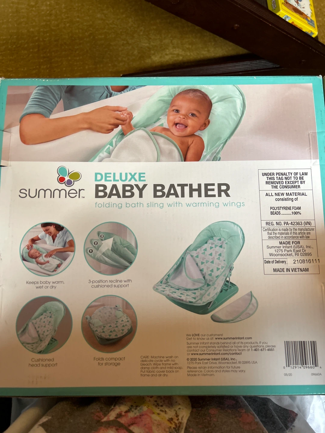 Summer Deluxe Baby Bather