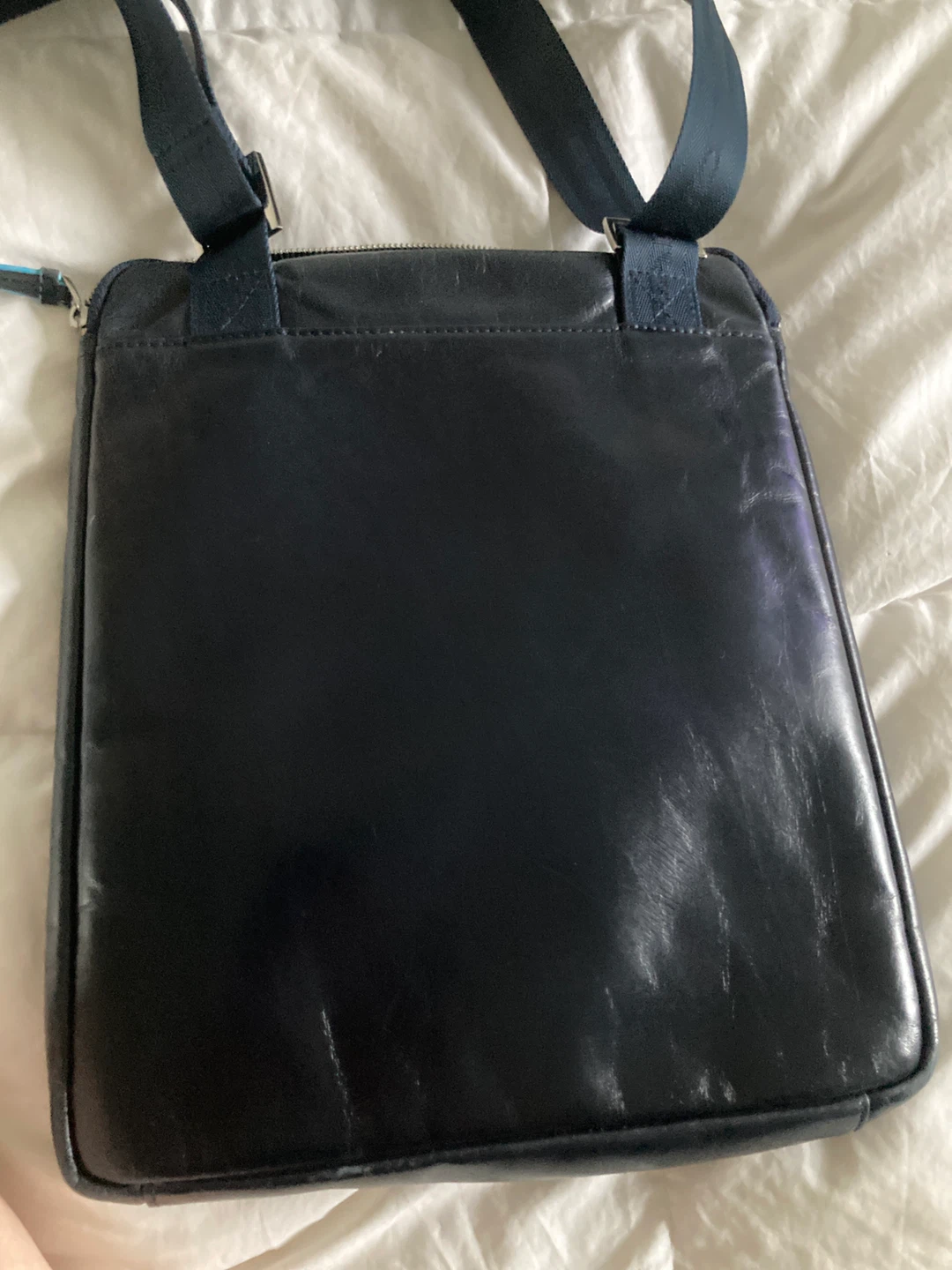 Piquadro DD 2730 Black Leather Messenger Bag - photo 3