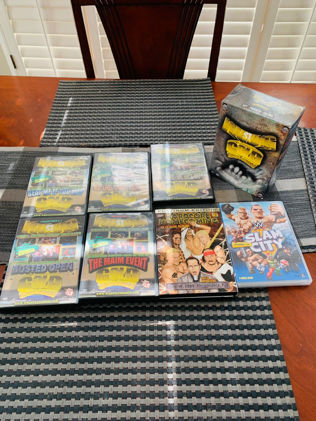 Lot of Wrestling DVD Movies for $20 - photo 2