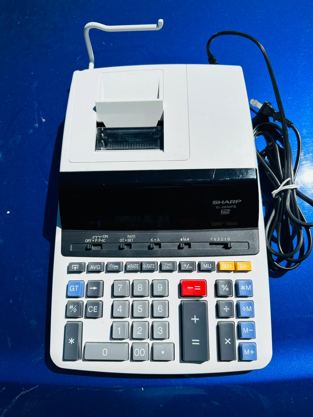 Sharp EL-2630PB II Printing Calculator  FIFA SOCCER SPECIAL