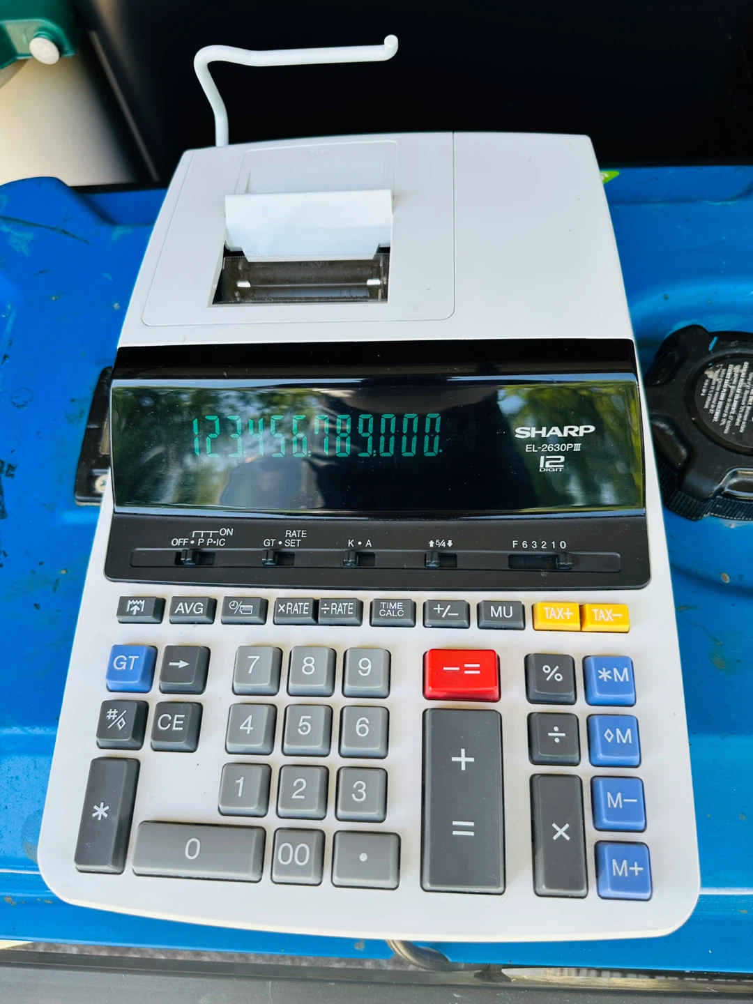 Sharp EL-2630PB II Printing Calculator  FIFA SOCCER SPECIAL - photo 4