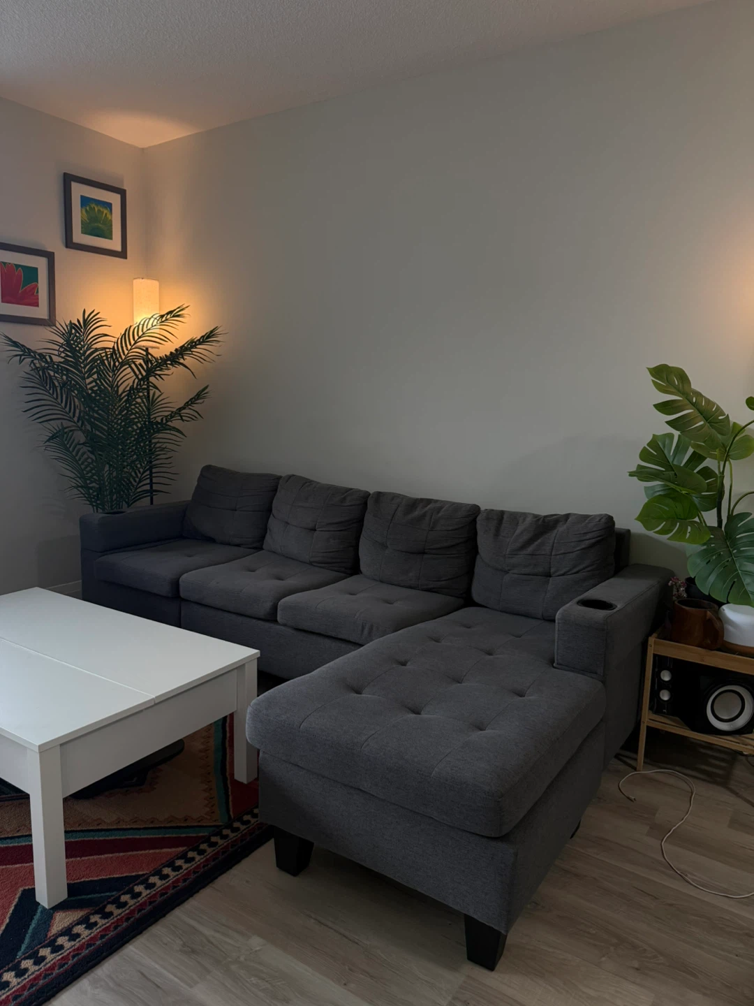 Dark Grey Sectional Sofa