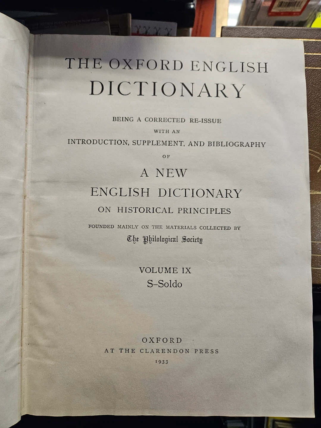 The Oxford English Dictionary - Complete Set