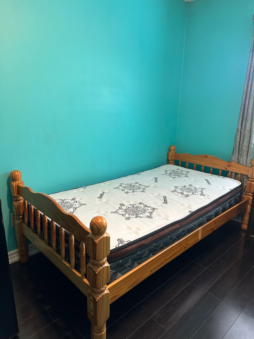 Wooden Bed Frame - Twin Size  FIFA SOCCER SPECIAL