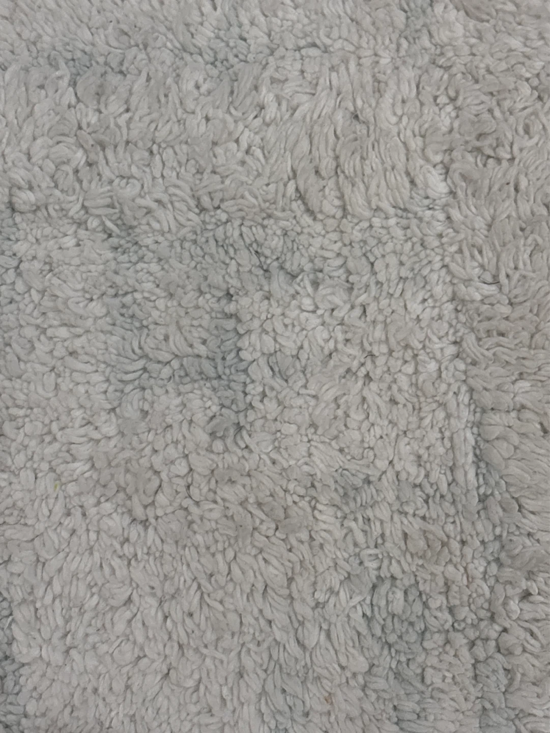 White Shag Bath Mat Rug - photo 3