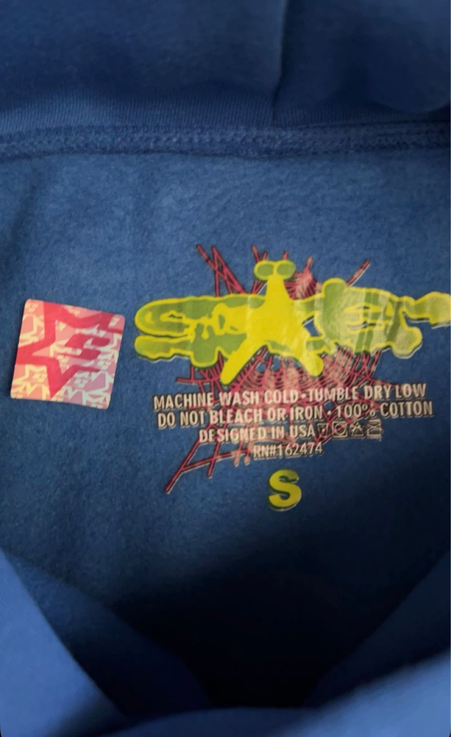 SPIDER Worldwide Blue Hoodie - photo 2