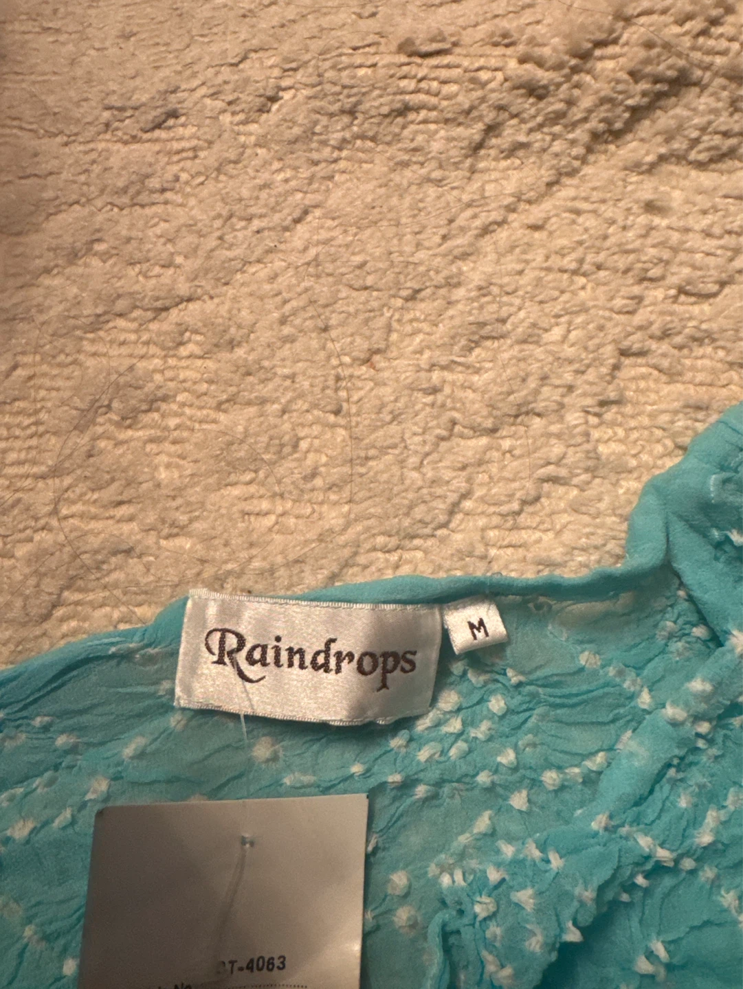 ⚽️ Raindrops Tie-Dye Long Sleeve Top - photo 2