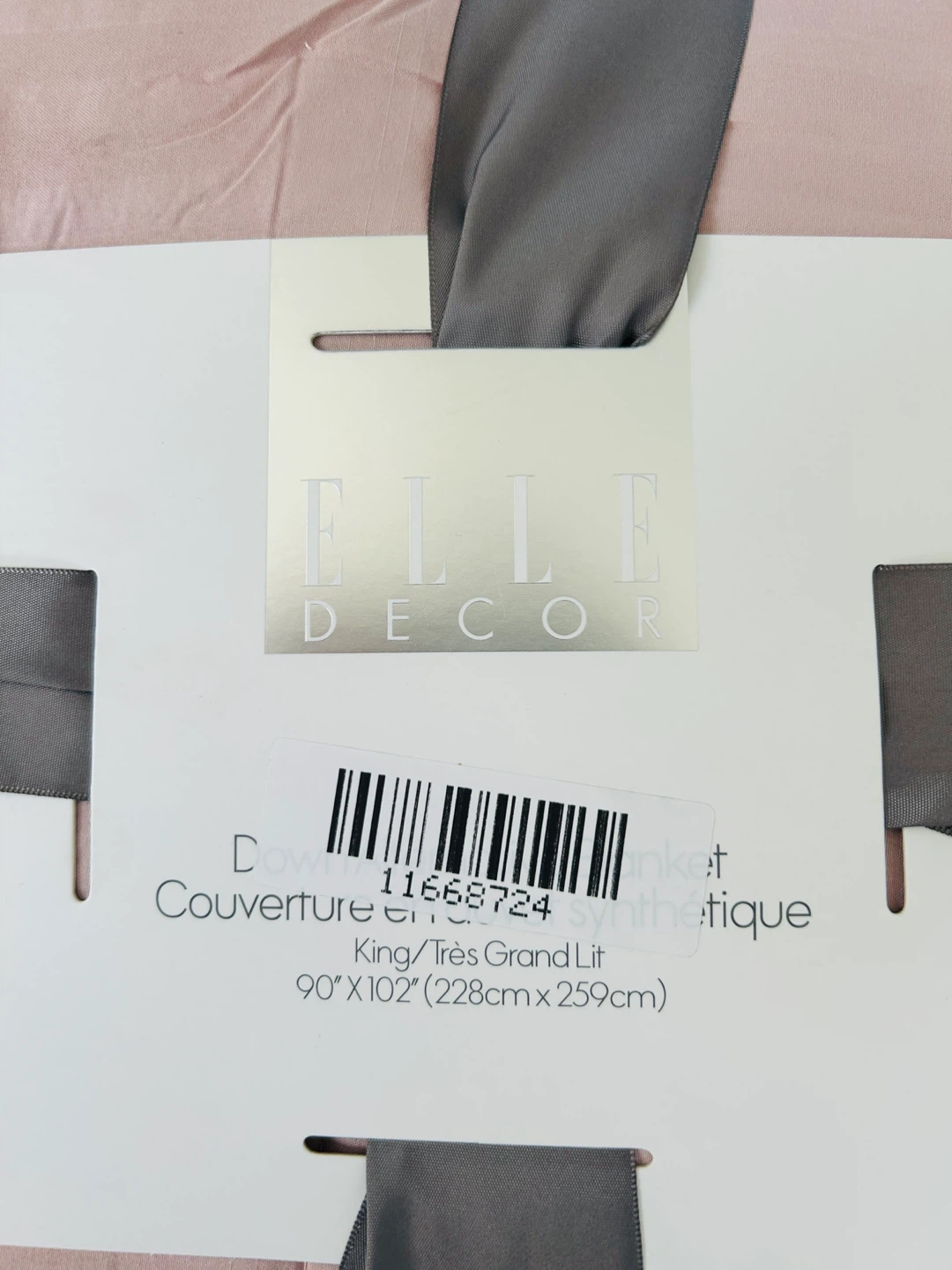 King Size Down Alternative Comforter - Pink (Brand New) ⚽️ - photo 2