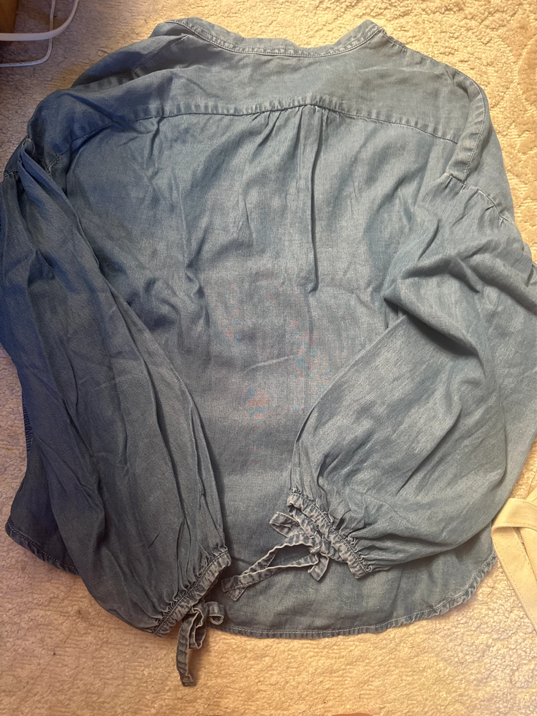 ⚽️ RW&CO. Tencel Denim Shirt Medium - photo 4