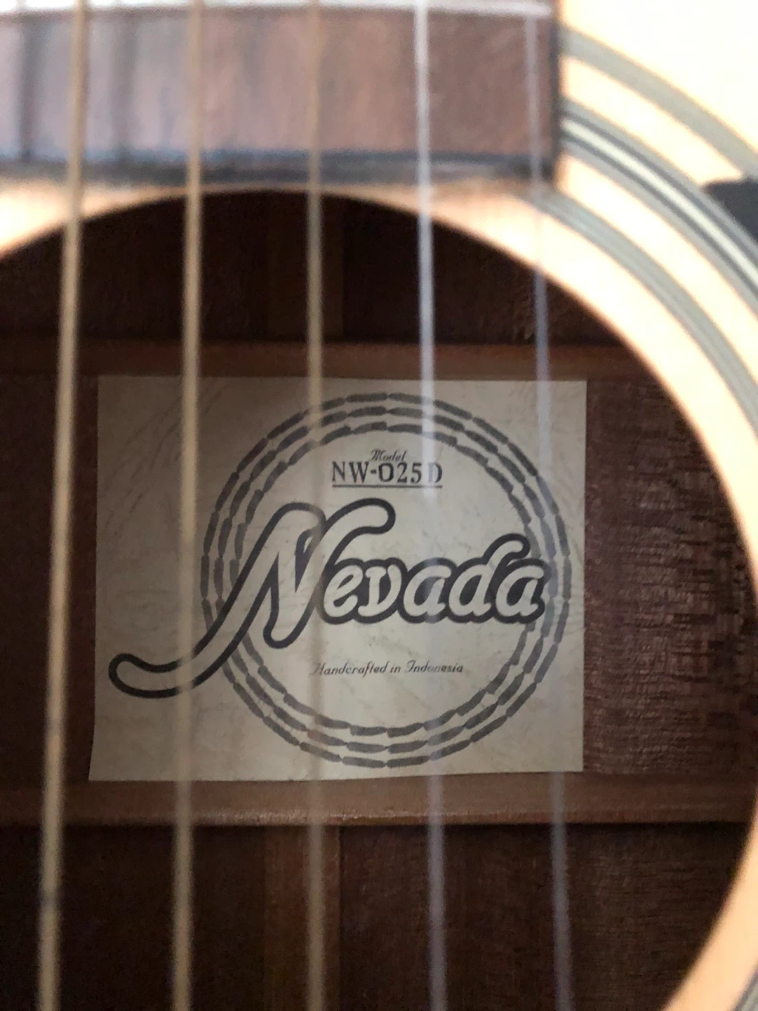 Nevada Acoustic Guitar NW-025D - photo 2