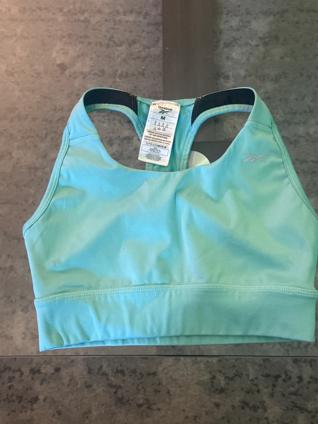 ⚽️ Reebok Women's Medium Aqua Sports Bra