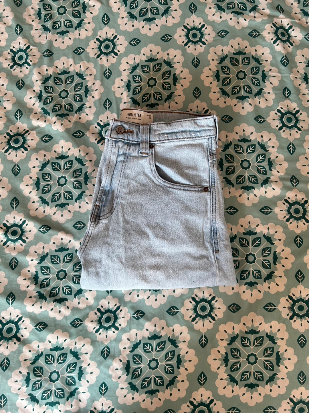 Blue Light Wash Hollister Jeans