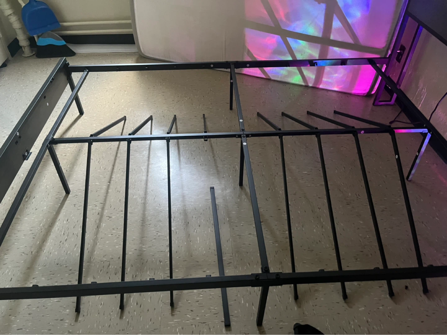 AMERLIFE Queen Size Bed Frame with Headboard & Charging Station - photo 2