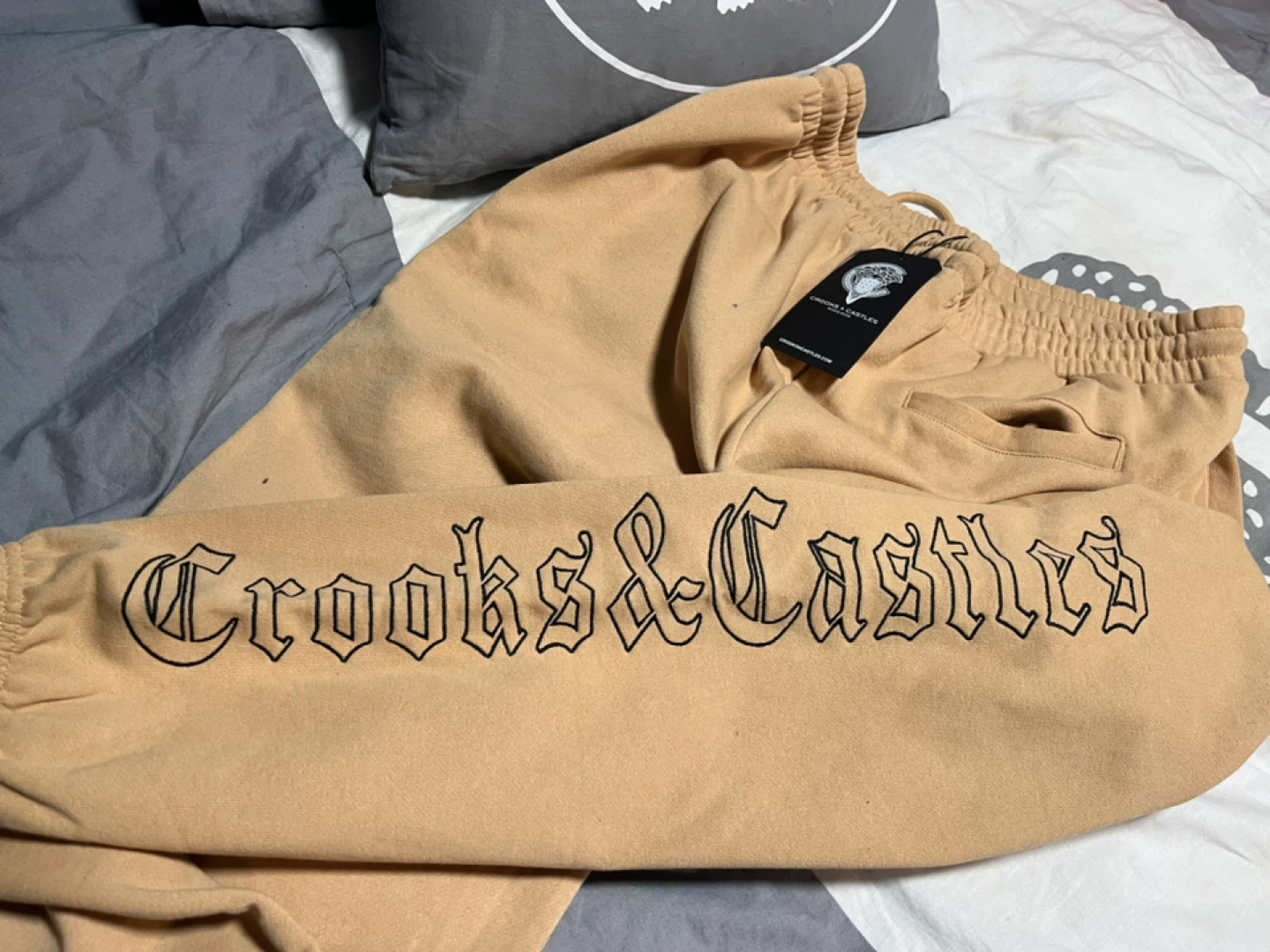 Crooks & Castles Sweatpants - Sand